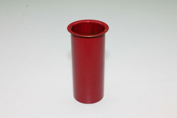 Tauchrohr 32 mm, Länge 75 mm, rot