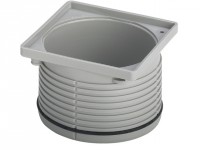 Viega Aufsatzrahmen 4922.2, 100x100mm, 534516, m. Kunstst.-Rahmen, Rost 94x94mm Viega Aufsatzrahmen 4922.2, 100x100mm, 534516, m. Kunstst.-Rahmen, Rost 94x94mm