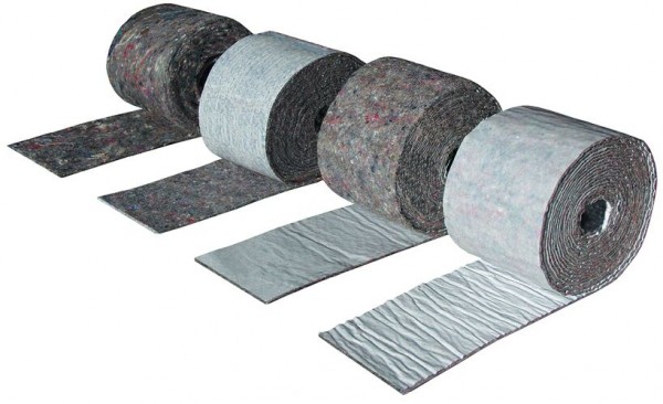 Kaiflex Vliess-Streifen grau, Rolle 3,60 m