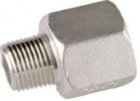 Edelstahl Muffen-Nippel 346, V4a Edelstahl Muffen-Nippel 346, V4a