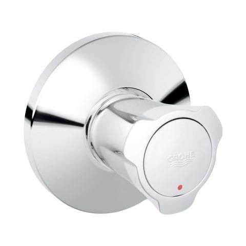 Grohe Unterputz-Ventil Oberbau Costa 19809 Mark. rot Einbautiefe 20-80 mm chrom