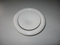 Tellerventil aus Metall verz., Zuluft Tellerventil aus Metall verz., Zuluft