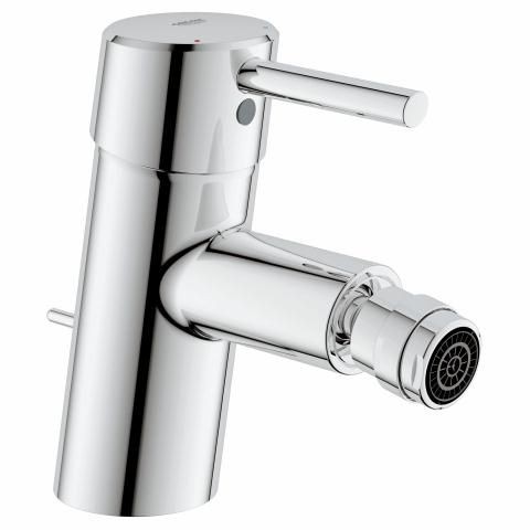 Grohe Einhand-Bidetbatterie Concetto 32208 Zugstangen-Ablaufgarnitur chrom