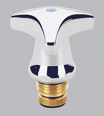 Grohe Oberteil 11003 mit Trecorn Griff Markierung blau 3/8&quot; chrom