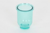 Öl-Filtertasse aus Kunststoff (klar), kurz Öl-Filtertasse aus Kunststoff (klar), kurz