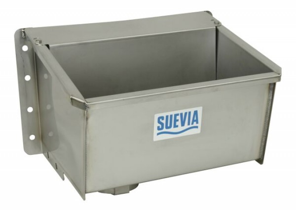 Suevia Kompakt-Trogtränke 55 cm, Mod. 6141, Art.-Nr. 130.6141, aus Edelstahl