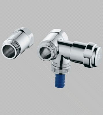 Grohe WAS-Ventil batterie 41043 Design-Gr. DN20 Anschluss rechts für 1/2&quot; chrom