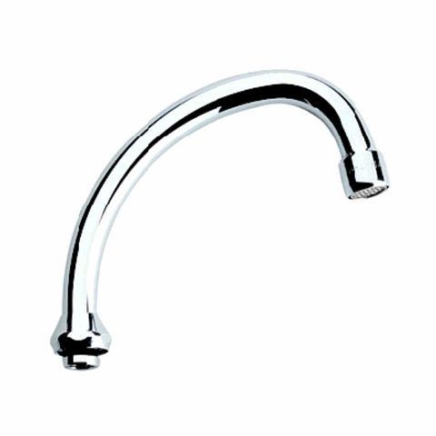 Grohe Rohrauslauf 13071 Ausladung 140mm schwenkbar o. Anschlag chrom