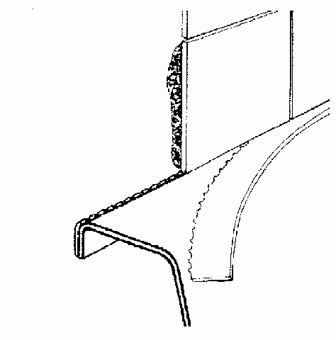 Keramag Wannenprofilband 653009 1 Rolle Länge 3,3m