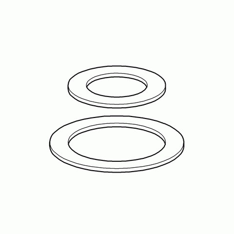 Grohe Einzeldichtungen 43808 für Spülkasten