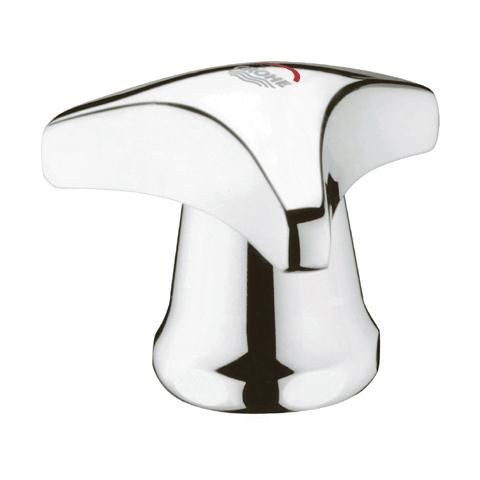 Grohe Griff Trecorn 45081 1/2&quot; Markierung rot mit Kappe chrom