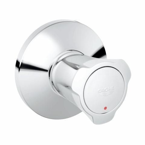 Grohe Unterputz-Ventil Oberbau Costa 19855 Mark. rot Einbautiefe 15-40 mm chrom