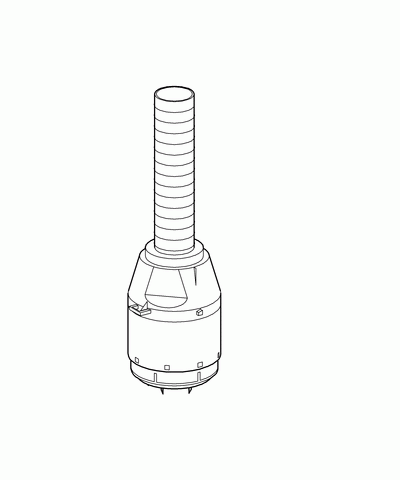 Grohe Servo-Ablaufventil 43486 unterbrechbar für Wandeinbau