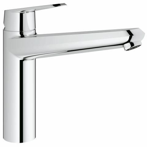 Grohe Einhand-Spültisch-Batterie Eurodisc C 33770 flacher Auslauf Gussauslauf chrom