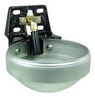 Suevia Tränkebecken Mod. 1200-MS 1/2", Art.-Nr. 100.1200, aus Edelstahl, Messing-Rohrventil