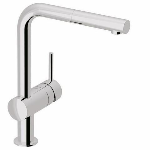 GROHE Einhand-SPT-Batterie Minta 32168 DN15 herausz.Mousseurauslauf