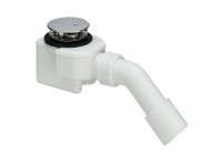 Viega Domoplex Ablaufgarnitur 6928, 75x40x50mm, 126582, Abg. 45°, f. Ablaufloch 52mm, verchr. Viega Domoplex Ablaufgarnitur 6928, 75x40x50mm, 126582, Abg. 45°, f. Ablaufloch 52mm, verchr.