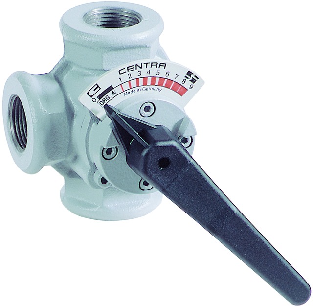 Honeywell 3-Wege-Muffenmischer Centra-DR, PN 6, GG 20, grau | Mischer ...