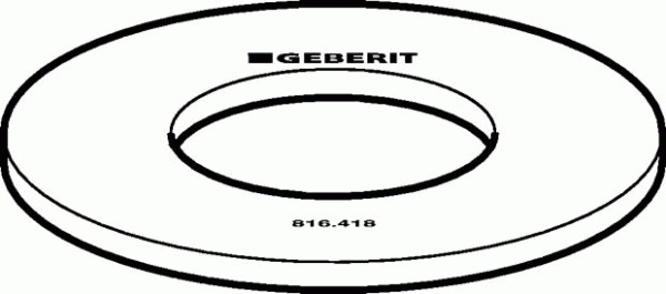 Geberit Heberglockendichtung d 58 x 32mm, 816.179.00.1