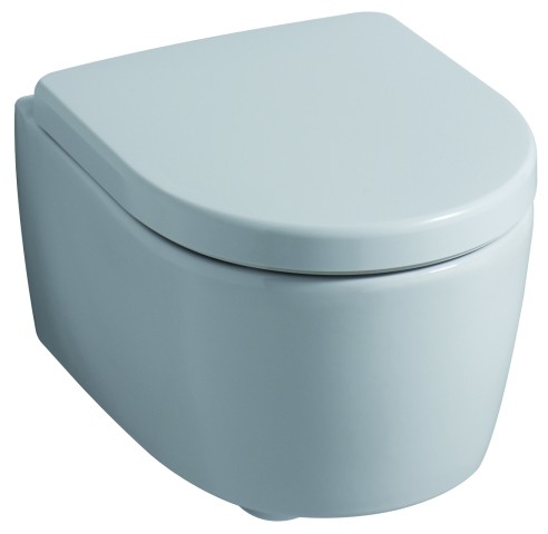Keramag WC-Sitz iCon, Scharniere: Metall mit Absenkautomatik, weiß(alpin)