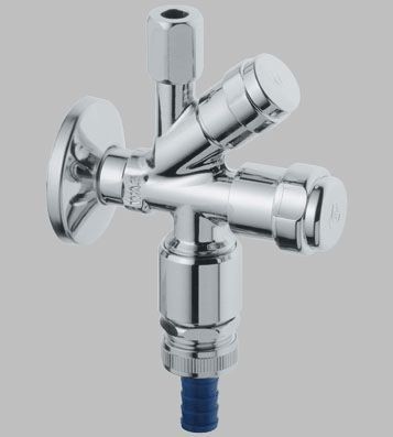 Grohe WAS-Kombieckventil 41082 Design-Gr. DN15 m.RV u. RB chrom