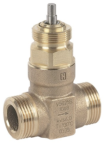 Honeywell Durchgangsventil V5825B, PN 25, Rotguss