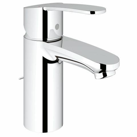 Grohe Einhand-Waschtisch-Batterie Eurostyle C 33557 EcoJoy versenkbare Kette chrom