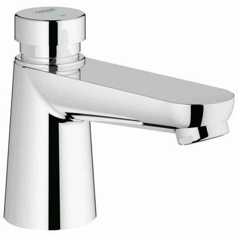 Grohe Selbstschluss-Standventil Euroeco CS 36265 Markierung blau/rot chrom