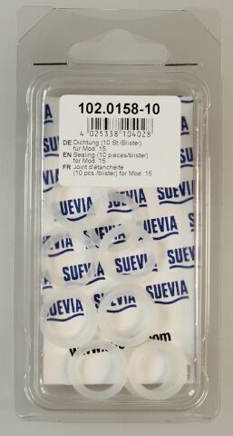 Suevia Dichtung, Nr. 102.0158-10 (Multipack, 10 Stck.) zu Mod. 15/17