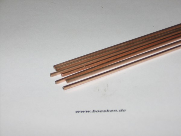 Kupfer-Hartlot Cu-Rophos 94, 2mm, L-Cu P6, silberfrei (Stange)