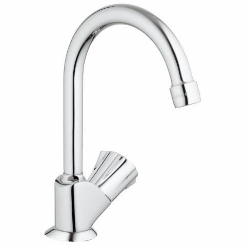 Grohe Standventil Costa 20393 DN15 Mark. blau schwenkbarer Rohrauslauf chrom