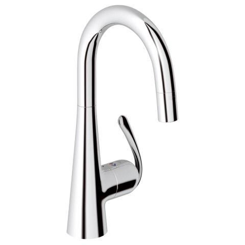 GROHE Einhand-SPT-Batterie.Zedra 32296 DN15 herausz. Dual-Spülbrause