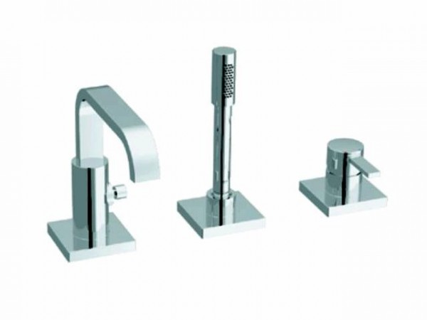 Grohe 3-Loch Einhand-Wannenbatterie Allure 19316 Oberbau ohne Unterbau chrom