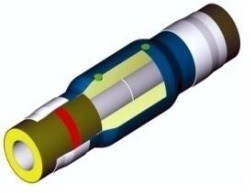 isopex Abschrumpf-Endmuffe, Material incl. Schaum u. Zubehör