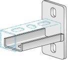 Tyco Sattelflansch SF-S, galv. verz., zu Schienenbreite 41mm (Unistrut)