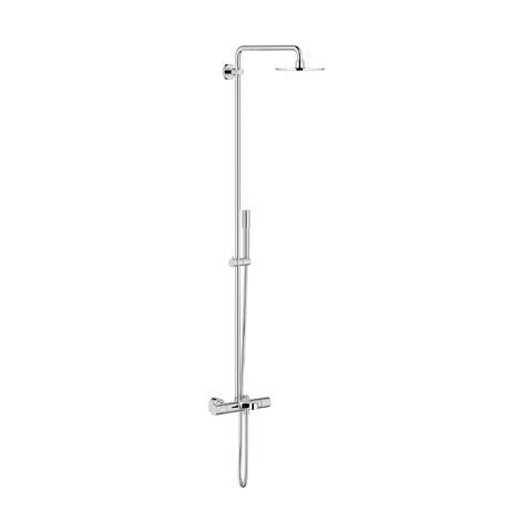 Grohe Duschsystem Rainshower 27641 mit Aufputz-Wannenthermostat chrom