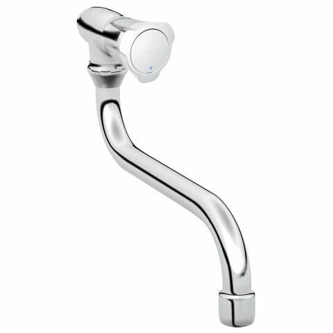 Grohe Auslaufventil Costa 30484 DN15 Wandmontage schwenkb. Rohrauslauf chrom