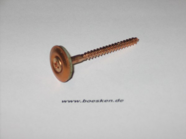 Kupfer-Spenglerschraube, Dichtscheibe 20 mm
