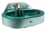 Suevia Tränkebecken Mod. 18 P, MS 1/2", Art.-Nr. 100.0018, aus Kunststoff, Messing-Rohrventil Suevia Tränkebecken Mod. 18 P, MS 1/2", Art.-Nr. 100.0018, aus Kunststoff, Messing-Rohrventil