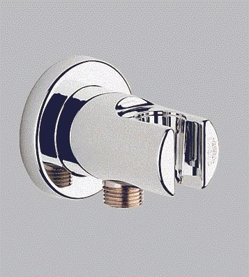 Grohe Wandanschlussbogen Relexa 28628 DN15 mit Wandbrausehalter chrom