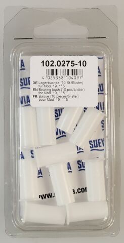 Suevia Lagerbuchse lang, Nr. 102.0275-10 (Multipack, 10 Stck.) zu Mod. 19/115