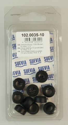 Suevia Ventildichtung, Nr. 102.0035-10 (Multipack, 10 Stck.) zu Mod. 5/8/88