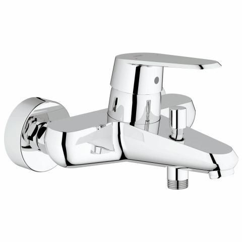 Grohe Einhand-Wannenbatterie Eurodisc C 33390 Wandmontage eigensicher chrom