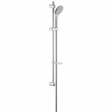 Grohe Brausegarnitur Euphoria Champagne 27227 900mm Schlauch 1750mm Seifenschale chrom