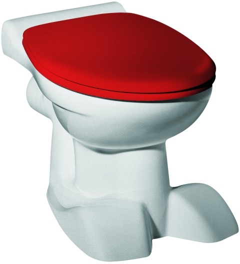 Keramag WC-Sitz Kind 573337 mit Deckel rot
