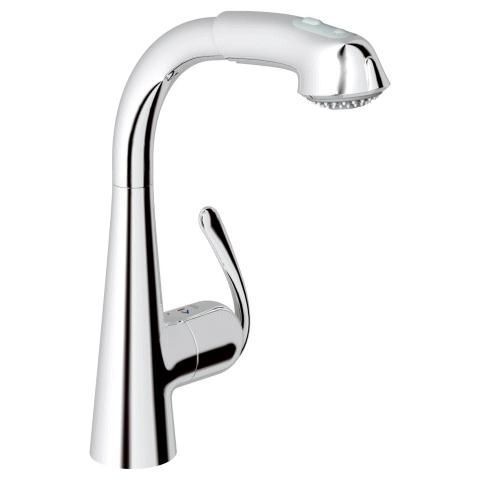 GROHE Einhand-SPT-Batterie.Zedra 32553 DN15 herausziehbare Brause