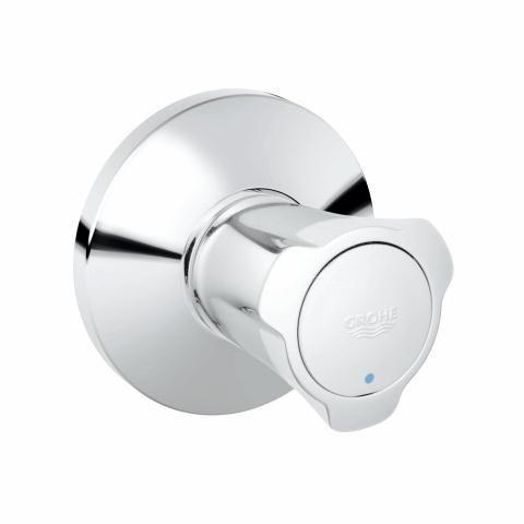 Grohe Unterputz-Ventil Oberbau Costa 19854 Mark. blau Einbautiefe 15-35 mm chrom