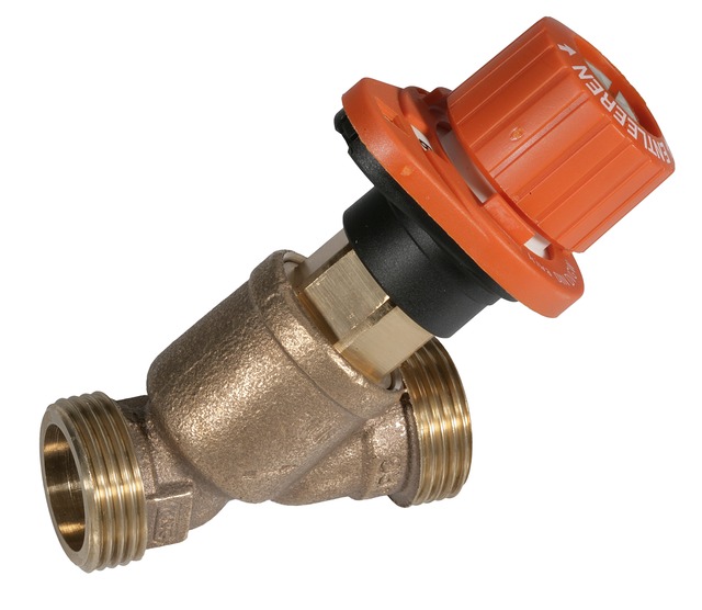 Honeywell Drosselventil Alwa-Kombi-4, beids. Aussengew., Rotguss ...