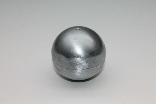 Kugel aus Titanzink, ohne Wulst, D: 60 mm