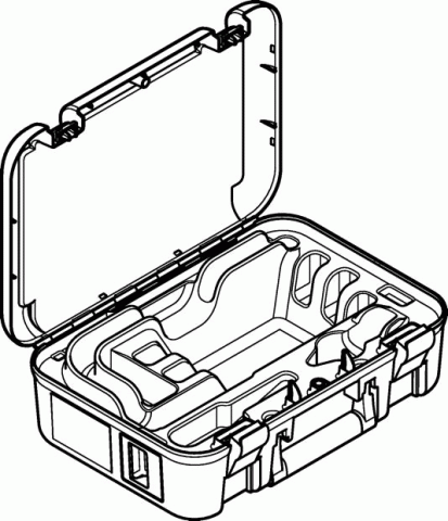 Geberit Koffer leer für Mepla Handpresswerkzeug